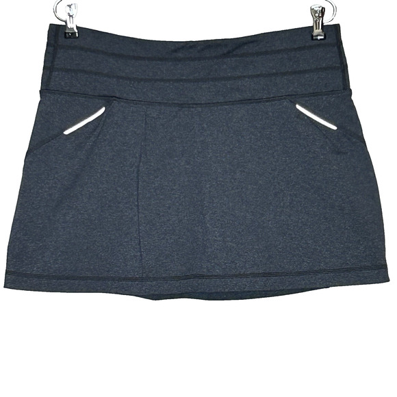 Athleta Pants - Athleta Skort Size L Gray Athletic Skirt Athleisure Tennis Run Pickleball